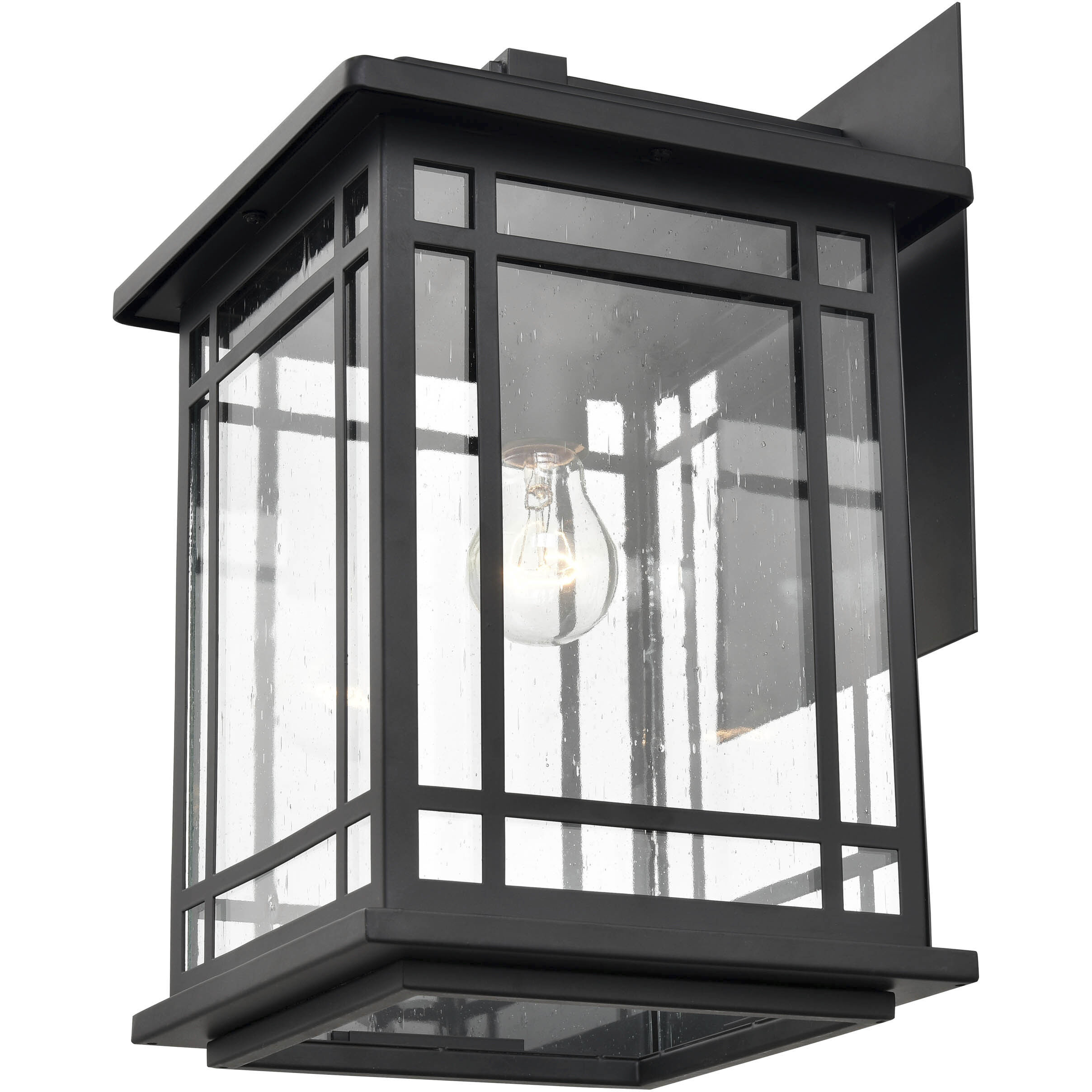 Armington 1 Light 15 inch Powder Coated Black Outdoor Wall Sconce